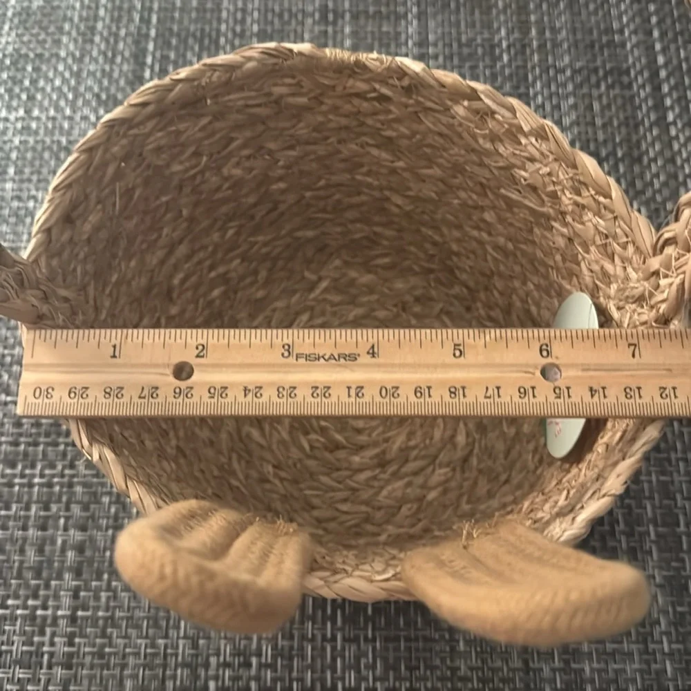 Easter Target Bunny Woven Seagrass Basket Brown. Brand New. Brand New.
